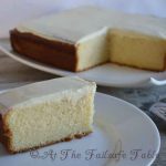 At The Failsafe Table - Vanilla Butter Cake
