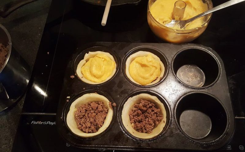 At The Failsafe Table: Assembling Mini Pies