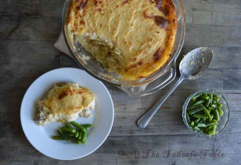 At The Failsafe Table - Chicken & Leek Pie